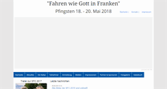 Desktop Screenshot of franken-classic-rallye.de